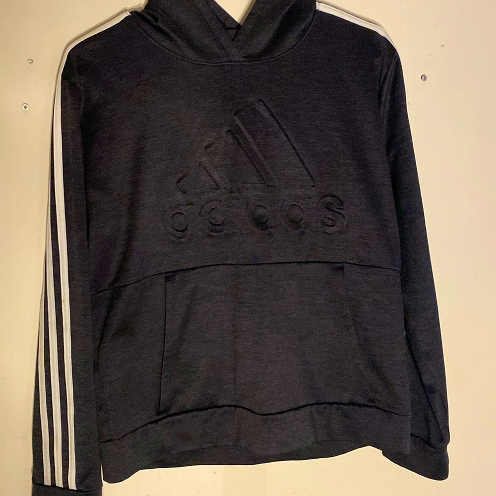black Adidas hoodie